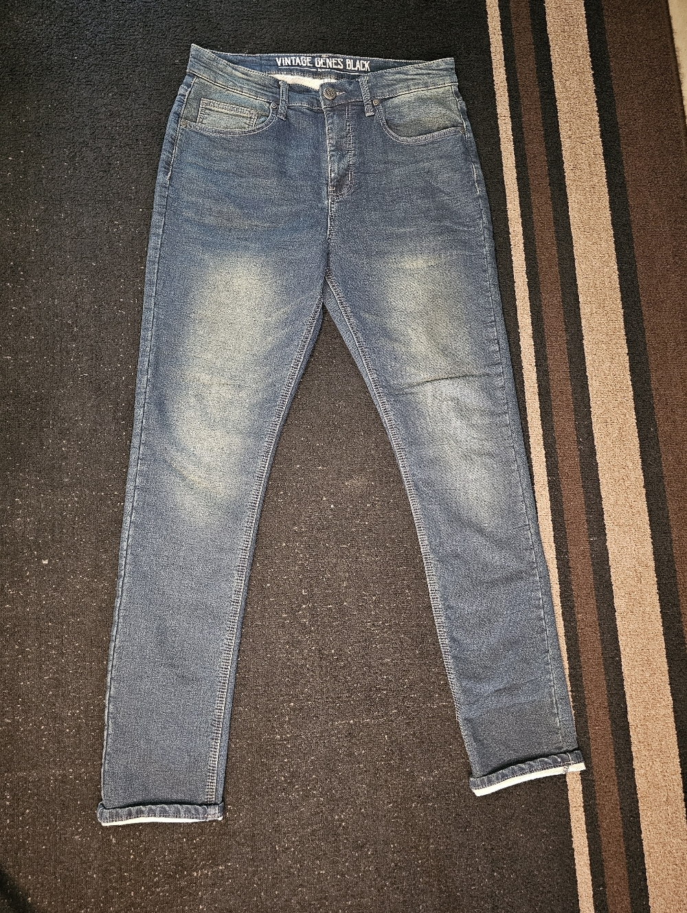 Vintage Genes Black Jeans